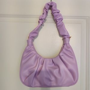 SOLD purple baguette bag